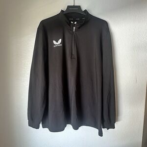 Castore men ‎ sweater Outerwear Tracksuit Sports Casual Top Black size 4XL